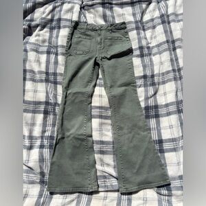 Altar'd State Sage Green Denim